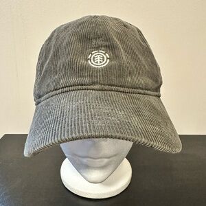 Elements Eden Gray Corduroy Dad Cap